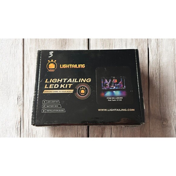 LGK493 LED Light Kit for Fish Tank - Compatible with LEGO 31122 Set - Picture 1 of 3